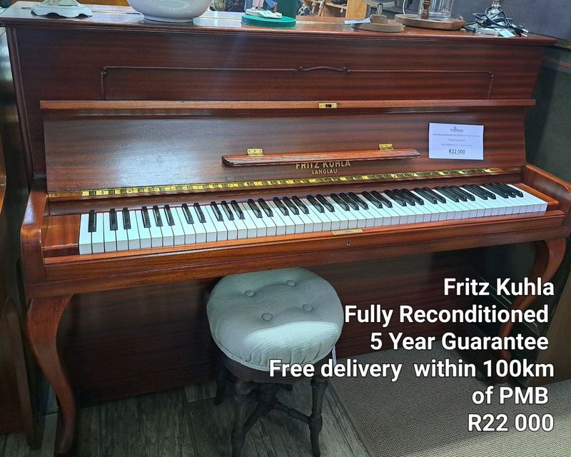 Mid-Century Fritz Kuhla Piano with Queen Anne legs (fully restored)