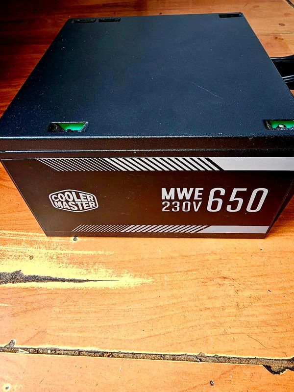 Cooler master 650 w power supply for sale