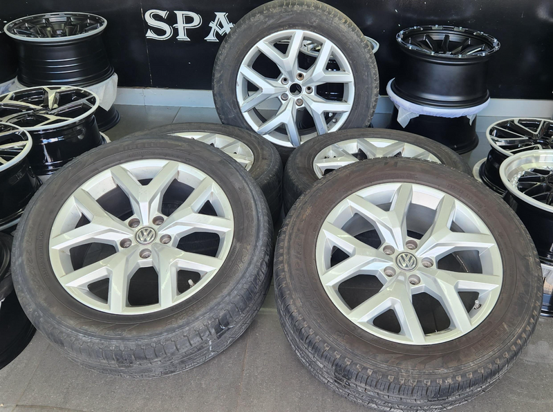 Amarok 19 inch Milford mags and tyres set of 5!!