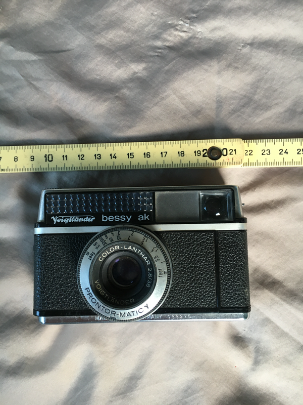 For collectors: Voigtlaender camera Made in West-Germany
