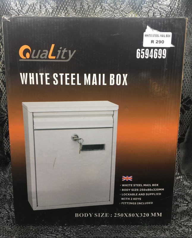Quality White Steel Mail Box