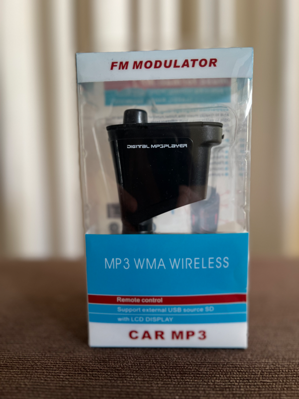 Car MP3 player - Wireless connect to you car radio sound system