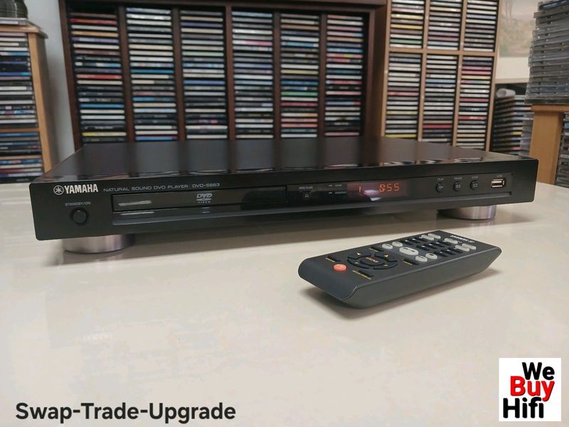 Yamaha DVD Player With HDMI DVD-S663 - 3 MONTHS WARRANTY (WeBuyHifi)