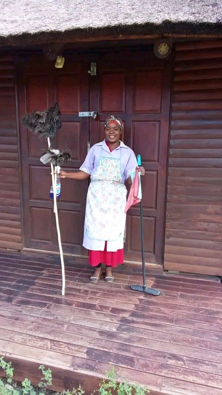 SHE IS LOOKING FOR A JOB AS NANNY OR DOMESTIC WORKER