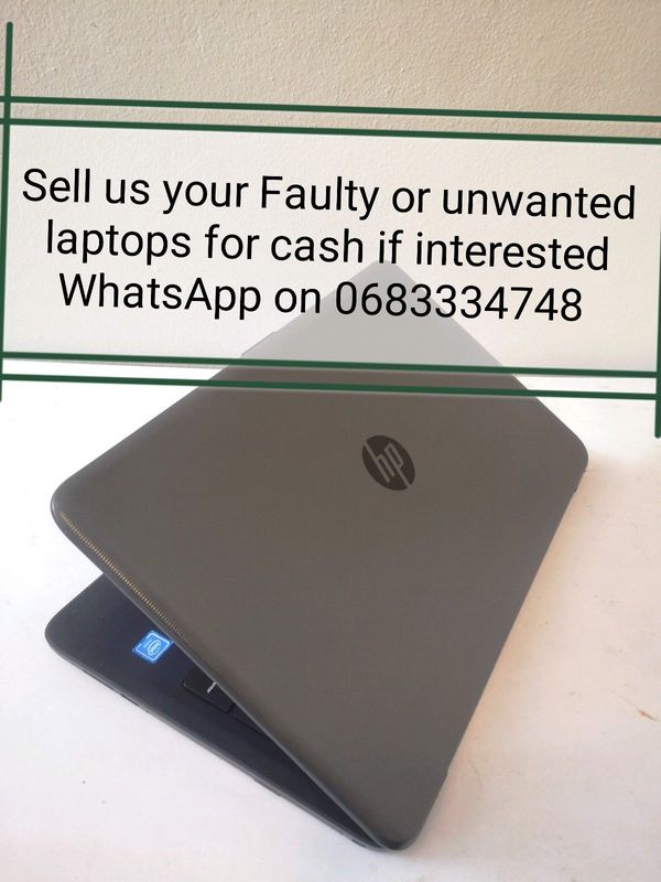 Sell us your faulty or unwanted laptops for cash
