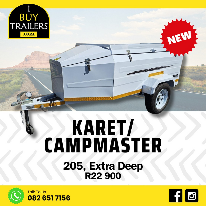 New Karet / Campmaster Town &amp; Country 205 Extra Deep