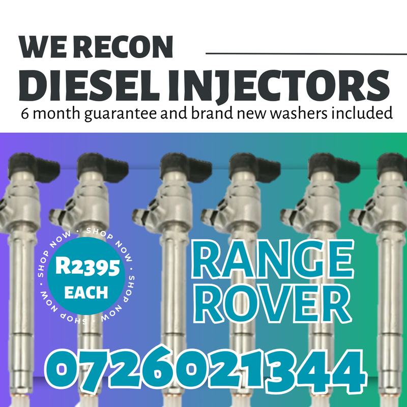 Range Rover diesel injectors for sale