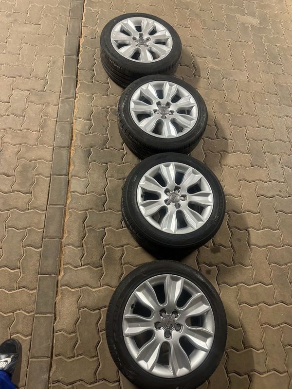 Audi A1 rims and tyres