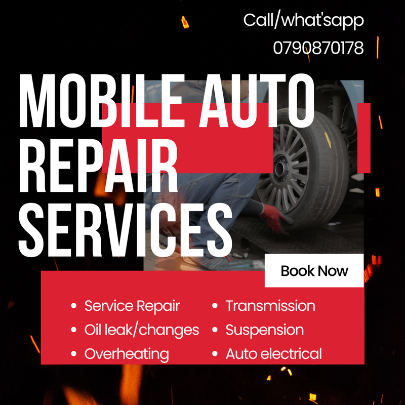 Well Equipped Mobile Car Mechanic Services - 0790870178 - Towing Services