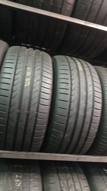 Quality used tyres in mint conddition call or whatsapp kevin on 0733760493