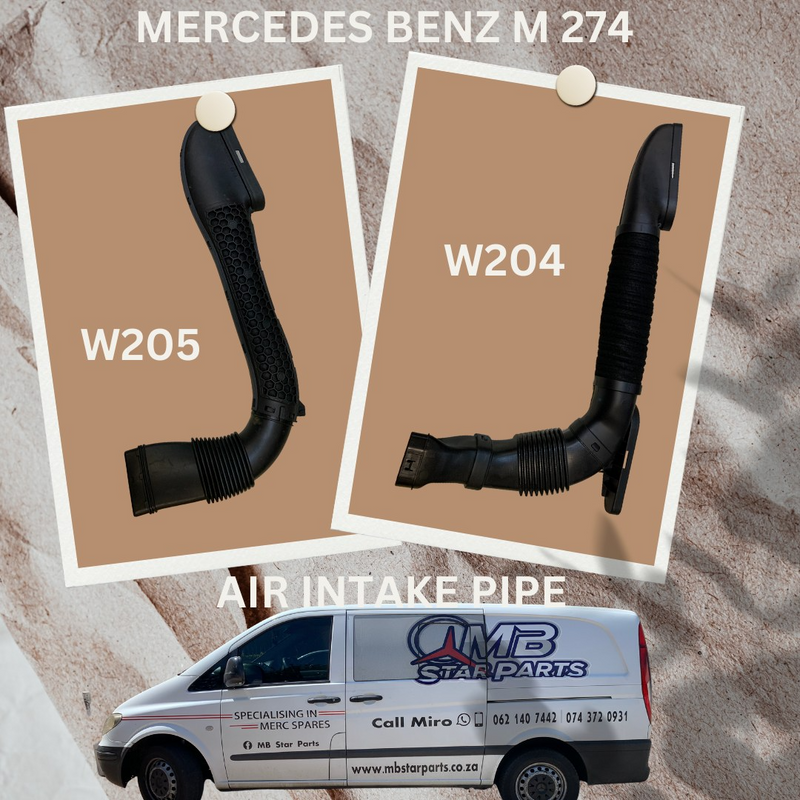 MERCEDES-BENZ AIR INTAKE PIPES