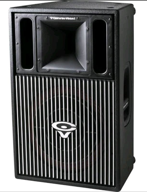 2x Cerwin-Vega 15 Passive Speakers- New