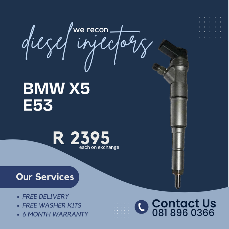 BMW x5 e53 DIESEL INJECTORS FOR SALE