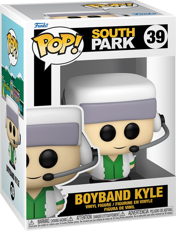 Funko Pop! South Park 39 - Boyband Kyle Vinyl Figure (New)