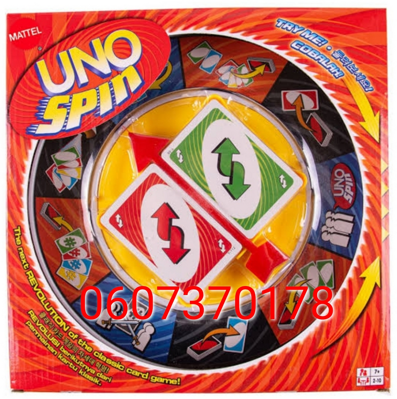 Uno Spin Game - Card Game (Brand New)