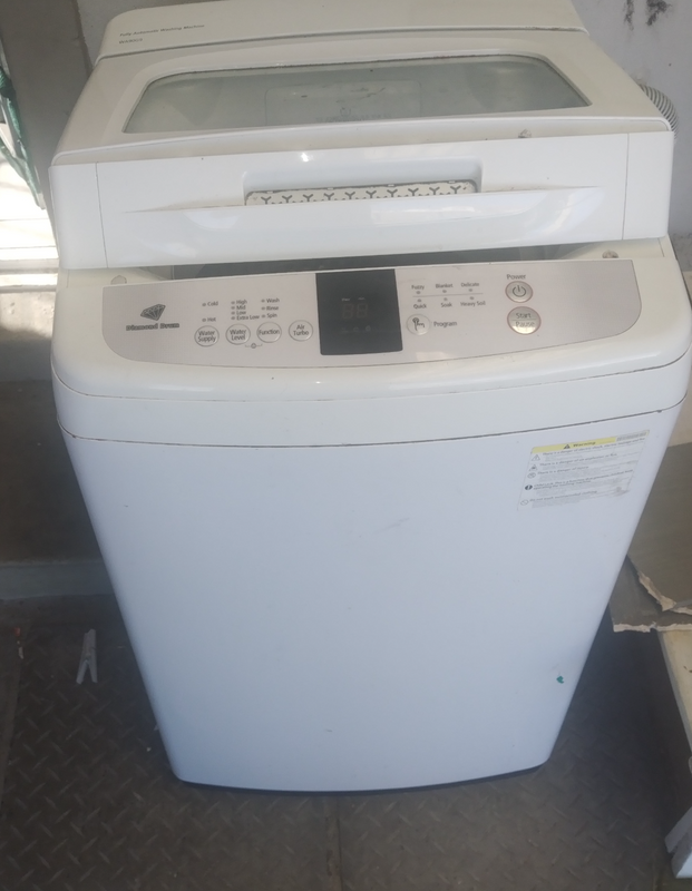 Washing machine and microwave