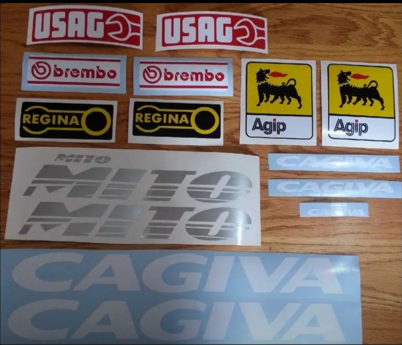 2001 Cagiva Mito 125 stickers decals kits