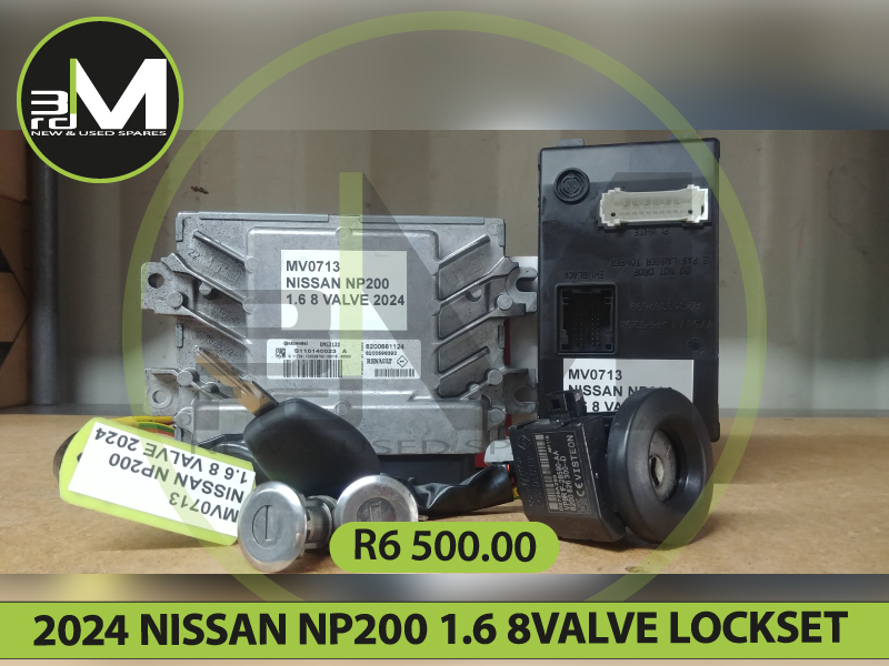 2024 NISSAN NP200 1.6 8VALVE LOCKSET - MV0713 - R6500