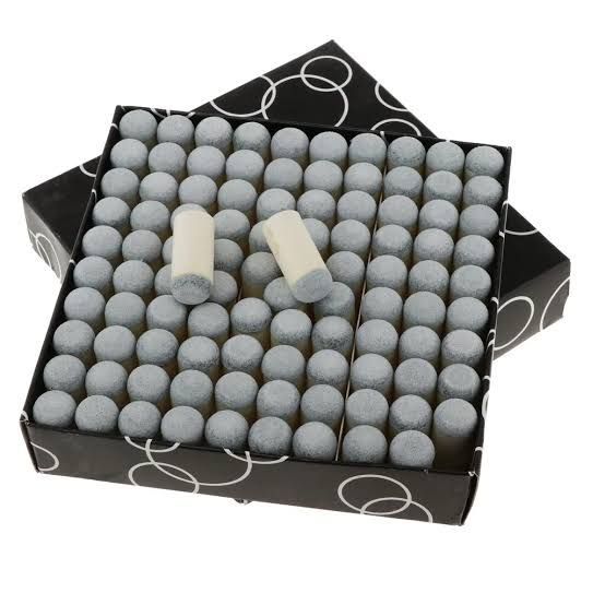 Pool Cue Tips Push-in Box (100 Piece) (9mm 10mm 11mm) Available