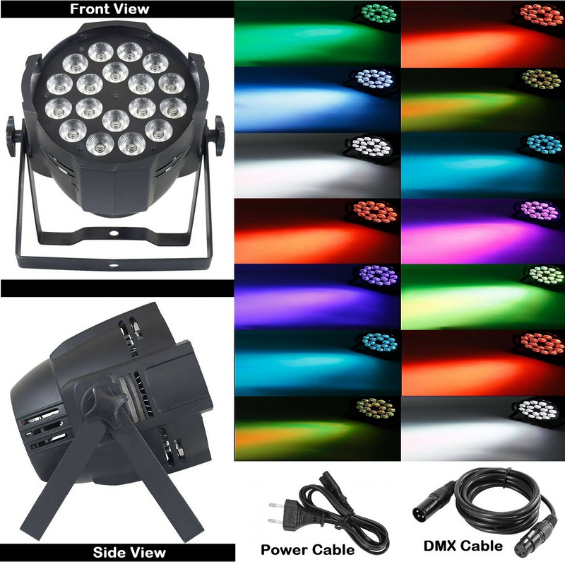 Giant PARCAN Professional Disco Stage DJ Party Wash LED Light DMX512 RGBWA. Huge Light. Brand NEW.
