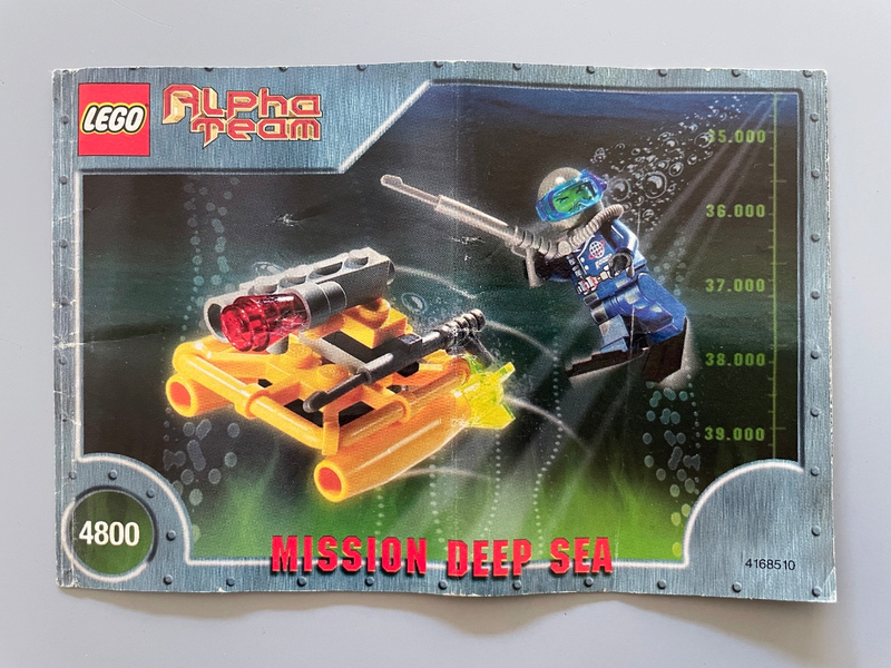 Lego 4800 Alpha Team Jet Sub (Alpha Team) (6-12) (2002)