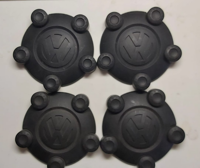 VW Metal Rim Clip- on Hub Caps