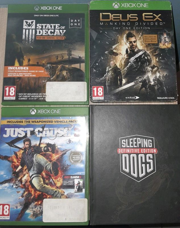 Xbox One games for sale