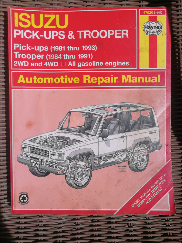 ISUZU 1981 - 1993  Repair manual
