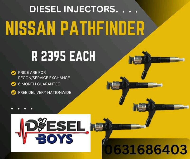 Nissan pathfinder yd25 Diesel injectors