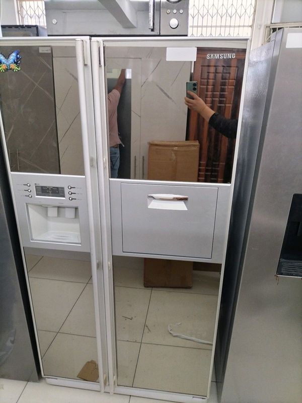 Samsung mirror double door fridge freezer