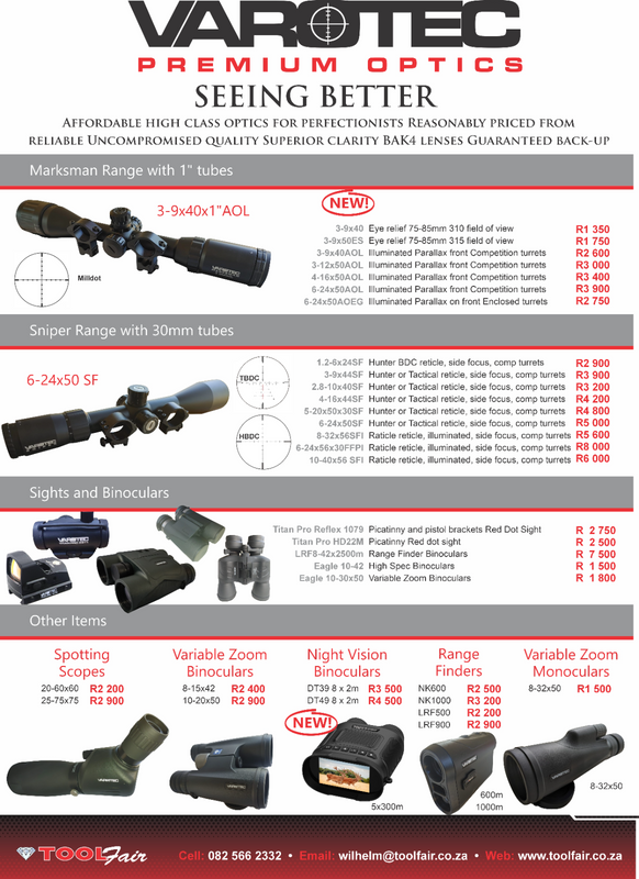 Varotec Marksman AOL range hunting rifle scopes