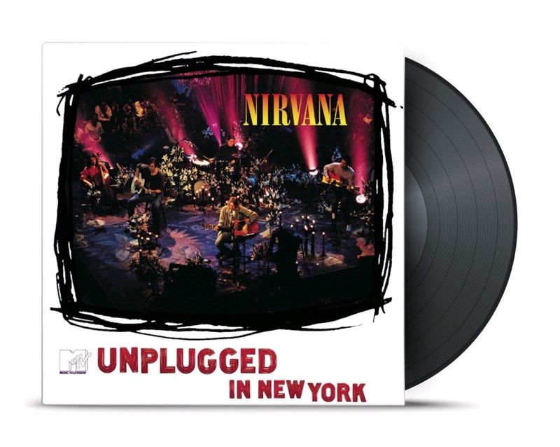 Nirvana Unplugged in New York and Nevermind 12&#34;Vinyl (Brand New)