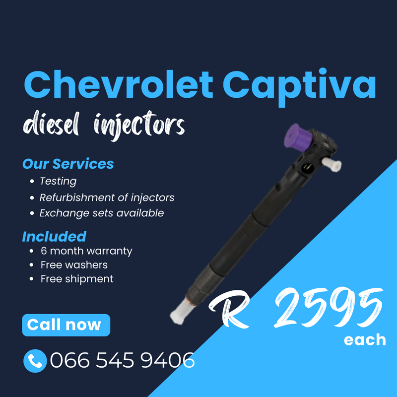 Chevrolet Captiva delphi diesel injectors for sale on exchange