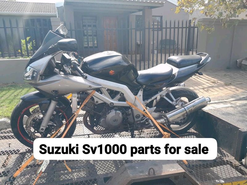 Suzuki sv1000 parts for sale at The Motorcycle Graveyard West