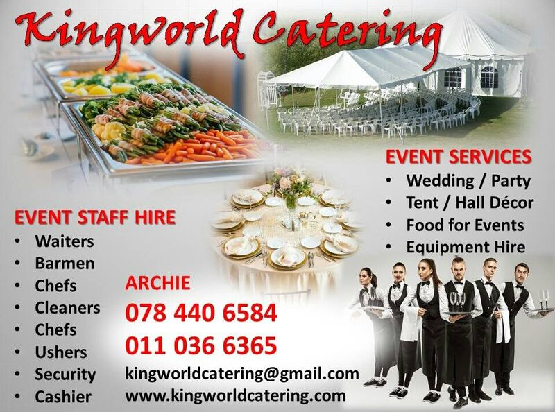 CATERING SERVICES STAFF HIRE