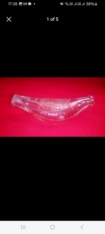 Vintage The Hygenic Feeder glass double ended Baby Bottle.There are no chips or cracks vgc