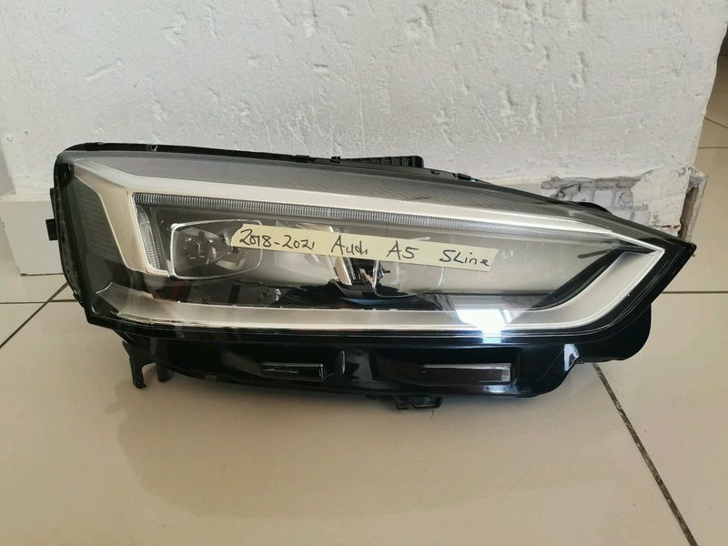Audi A5 S-Line double xenon headlight right side 2018-2021