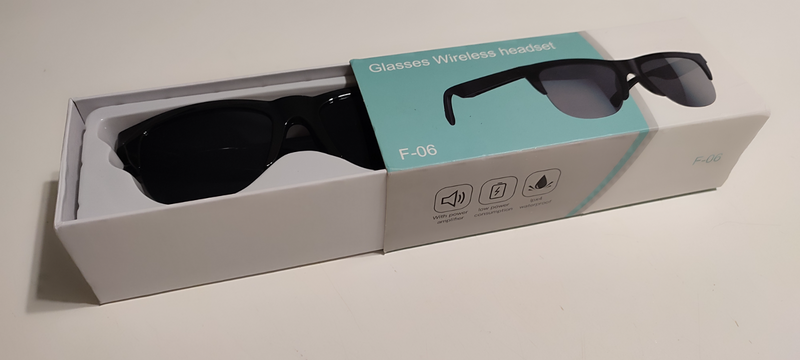F-06 Wireless Wearable Sun Glasses
