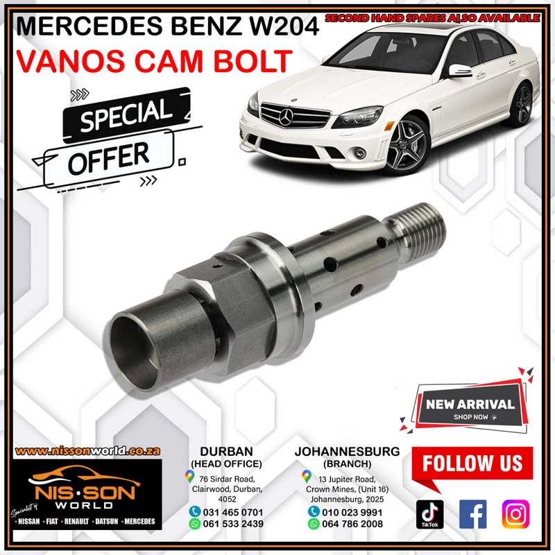 MERCEDES BENZ W204 VANOS CAM BOLT