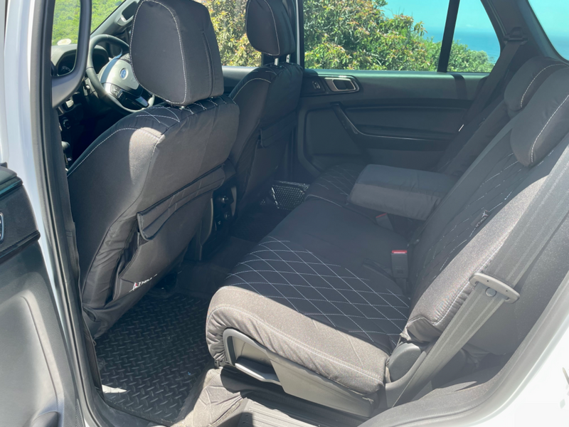 2022 Ford Everest Limited, TAKLA seat covers, mats and full boot liner,