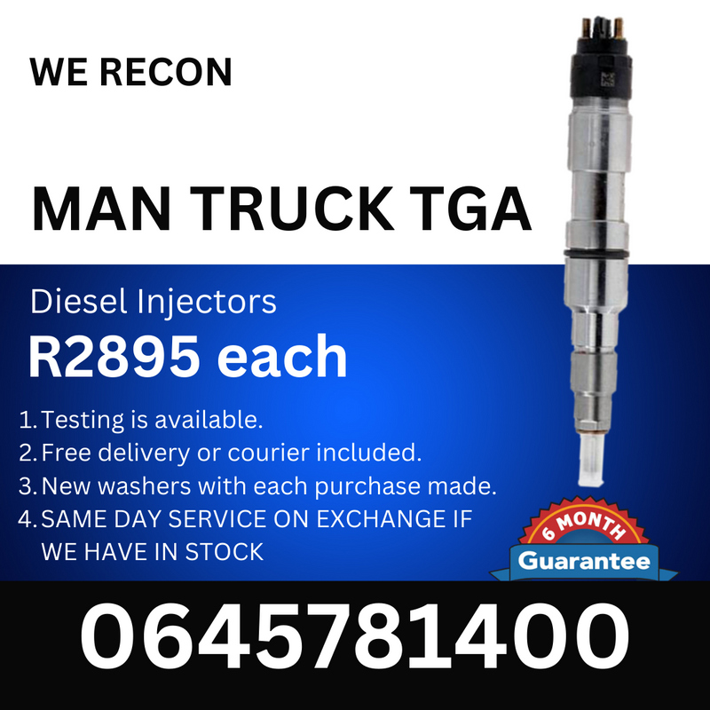 MAN Truck TGA diesel injectors for sale