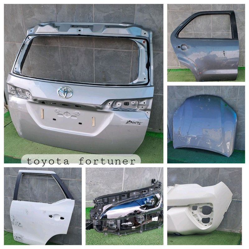 Toyota fortuner spares available