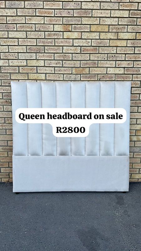 New Queen headboard