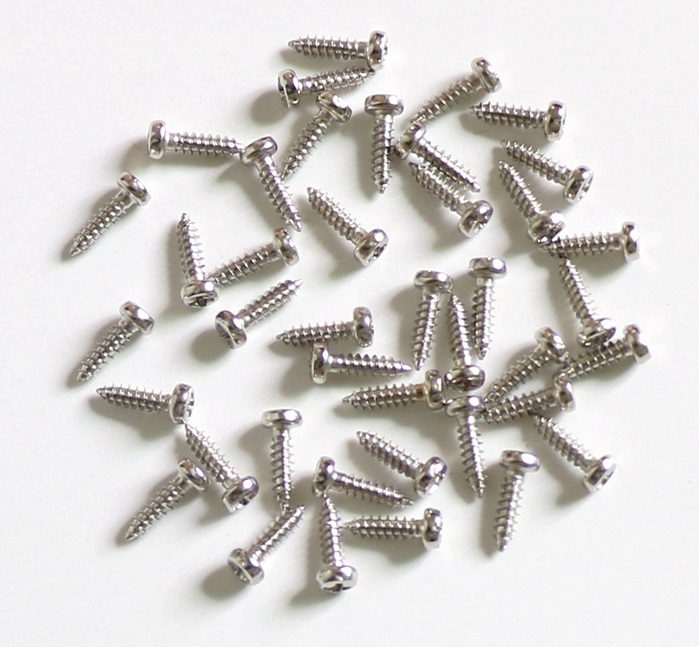 2mm x 8mm Screws for Truss Rod Covers, Machine Head (tuners)