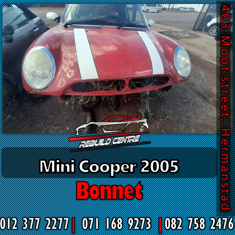Mini Cooper 2005 Bonnet for sale.