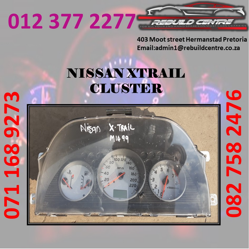Nissan Xtrail Cluster