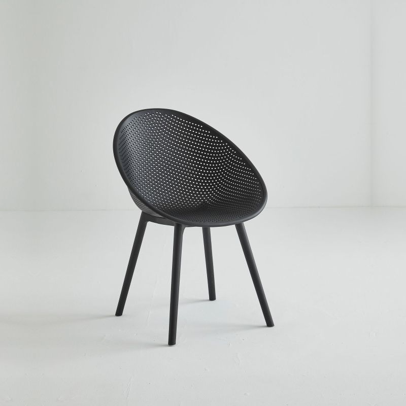 Lyon Cafe Chair-Black - R1099