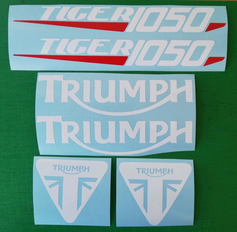 2012 Triumph Tiger 1050 stickers decals kit