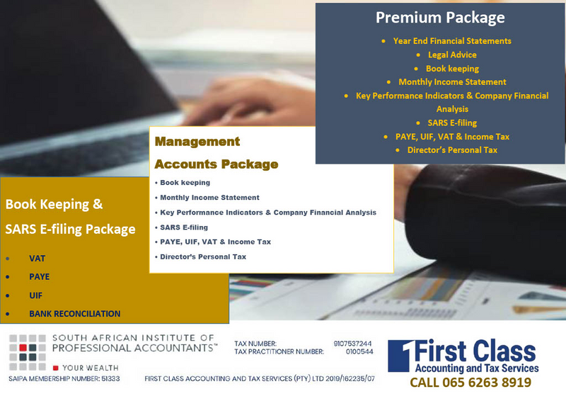 First Class Accounting  &amp;  Tax Services