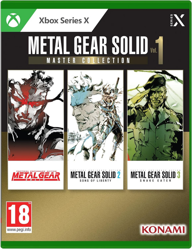 Xbox Series Metal Gear Solid: Master Collection Vol. 1 (new)